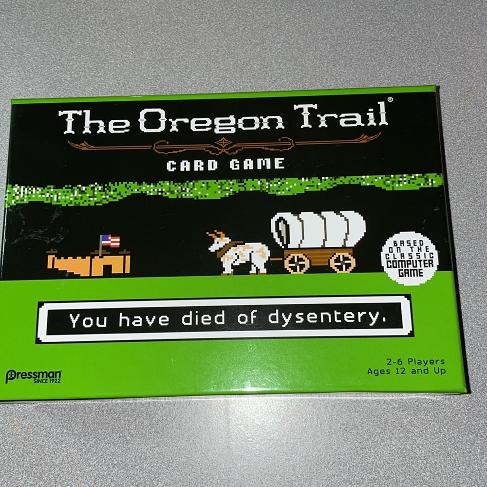 New the Oregon Trail Card game